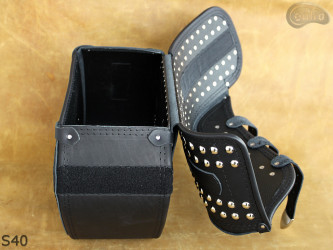 LEATHER SADDLEBAGS S40  **TO REQUEST**