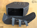 LEATHER SADDLEBAGS S40  **TO REQUEST**