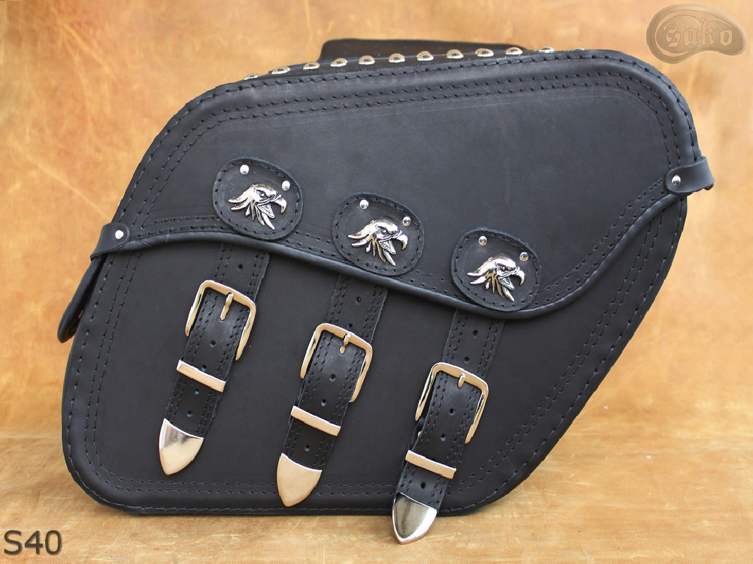 LEATHER SADDLEBAGS S40  **TO REQUEST**