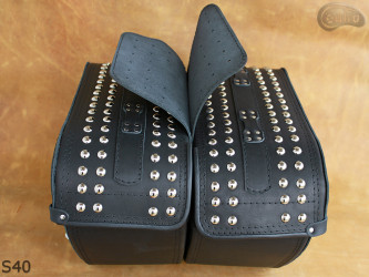LEATHER SADDLEBAGS S40  **TO REQUEST**