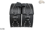 LEATHER SADDLEBAGS S15