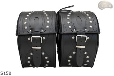 LEATHER SADDLEBAGS S15