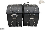 LEATHER SADDLEBAGS S15