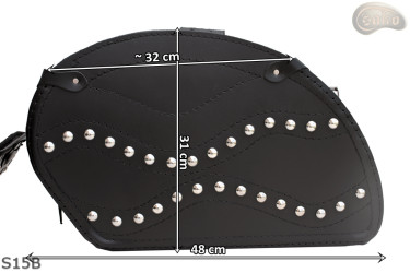 LEATHER SADDLEBAGS S15