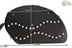 LEATHER SADDLEBAGS S15