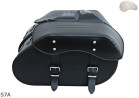 LEATHER SADDLEBAGS S07