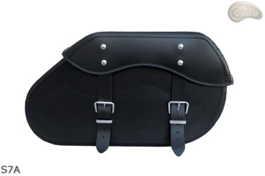 LEATHER SADDLEBAGS S07