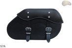 LEATHER SADDLEBAGS S07