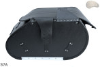 LEATHER SADDLEBAGS S07