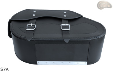 LEATHER SADDLEBAGS S07