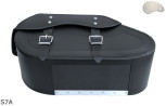LEATHER SADDLEBAGS S07