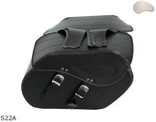 LEATHER SADDLEBAGS S22