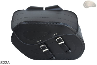LEATHER SADDLEBAGS S22