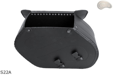 LEATHER SADDLEBAGS S22