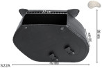 LEATHER SADDLEBAGS S22