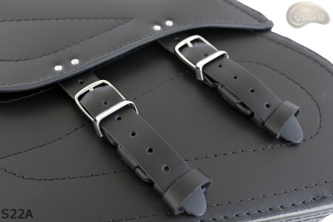 LEATHER SADDLEBAGS S22