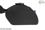 LEATHER SADDLEBAGS S152 BLACK