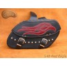 LEATHER SADDLEBAGS S04 B RED EAGLE  **TO REQUEST**