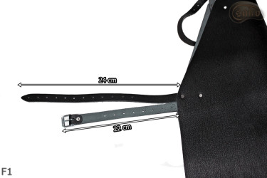 Schutzschürze aus Leder F1/Metzger/Schweißer/Koch/Grill/Schlosser