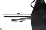Schutzschürze aus Leder F1/Metzger/Schweißer/Koch/Grill/Schlosser