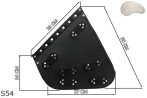 Satteltaschen S54 GRIM REAPER H-D SOFTAIL