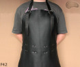 Schutzschürze aus Leder F42/Metzger/Schweißer/Koch/Grill/Schlosser