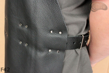 Schutzschürze aus Leder F42/Metzger/Schweißer/Koch/Grill/Schlosser