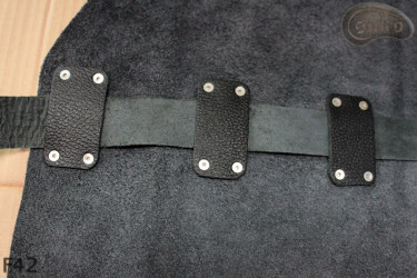 Schutzschürze aus Leder F42/Metzger/Schweißer/Koch/Grill/Schlosser