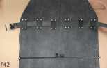 Schutzschürze aus Leder F42/Metzger/Schweißer/Koch/Grill/Schlosser