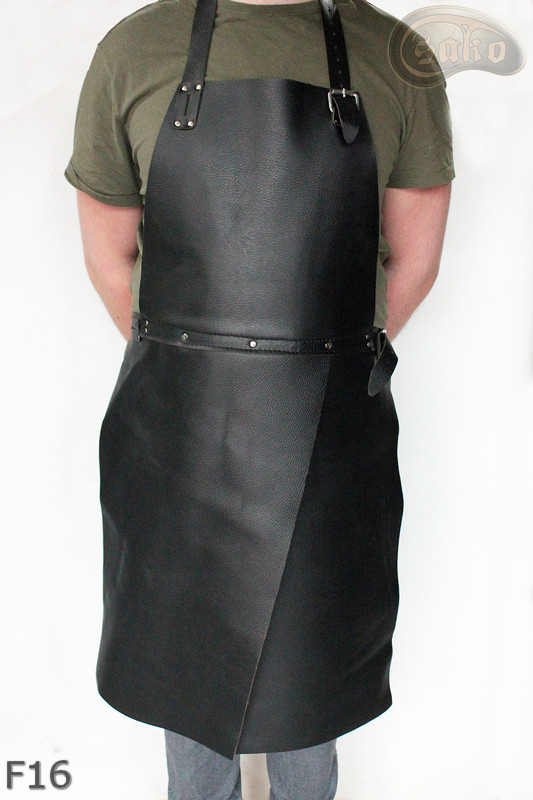 Schutzschürze aus Leder F16/Metzger/Schweißer/Koch/Grill/Schlosser
