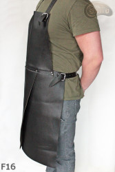 Schutzschürze aus Leder F16/Metzger/Schweißer/Koch/Grill/Schlosser