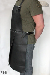 Schutzschürze aus Leder F16/Metzger/Schweißer/Koch/Grill/Schlosser