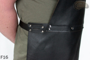 Schutzschürze aus Leder F16/Metzger/Schweißer/Koch/Grill/Schlosser