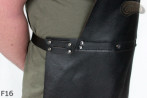 Schutzschürze aus Leder F16/Metzger/Schweißer/Koch/Grill/Schlosser