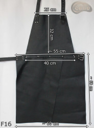 Schutzschürze aus Leder F16/Metzger/Schweißer/Koch/Grill/Schlosser