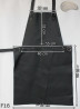 Schutzschürze aus Leder F16/Metzger/Schweißer/Koch/Grill/Schlosser