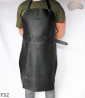 Schutzschürze aus Leder F32/Metzger/Schweißer/Koch/Grill/Schlosser
