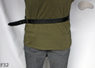 Schutzschürze aus Leder F32/Metzger/Schweißer/Koch/Grill/Schlosser