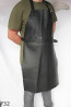 Schutzschürze aus Leder F32/Metzger/Schweißer/Koch/Grill/Schlosser