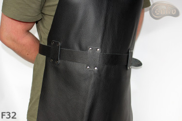 Schutzschürze aus Leder F32/Metzger/Schweißer/Koch/Grill/Schlosser