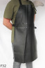 Schutzschürze aus Leder F32/Metzger/Schweißer/Koch/Grill/Schlosser