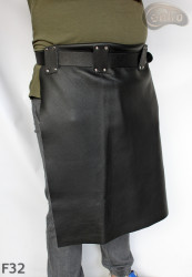 Schutzschürze aus Leder F32/Metzger/Schweißer/Koch/Grill/Schlosser
