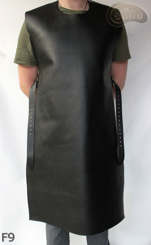 Schutzschürze aus Leder F9/Metzger/Schweißer/Koch/Grill/Schlosser