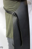 Schutzschürze aus Leder F9/Metzger/Schweißer/Koch/Grill/Schlosser
