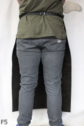 Schutzschürze aus Leder F5/Metzger/Schweißer/Koch/Grill/Schlosser