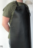 Tablier de protection en cuir F6/boucher/soudure/chef/barbecue/serrurier