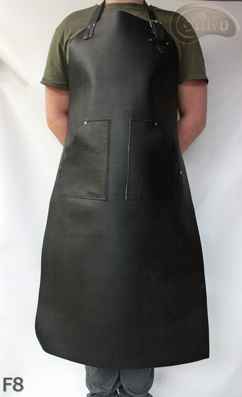 Schutzschürze aus Leder F8/Metzger/Schweißer/Koch/Grill/Schlosser