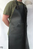 Schutzschürze aus Leder F8/Metzger/Schweißer/Koch/Grill/Schlosser