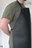 Schutzschürze aus Leder F4/Metzger/Schweißer/Koch/Grill/Schlosser