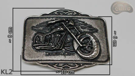 Boucle de ceinture décorative KL2